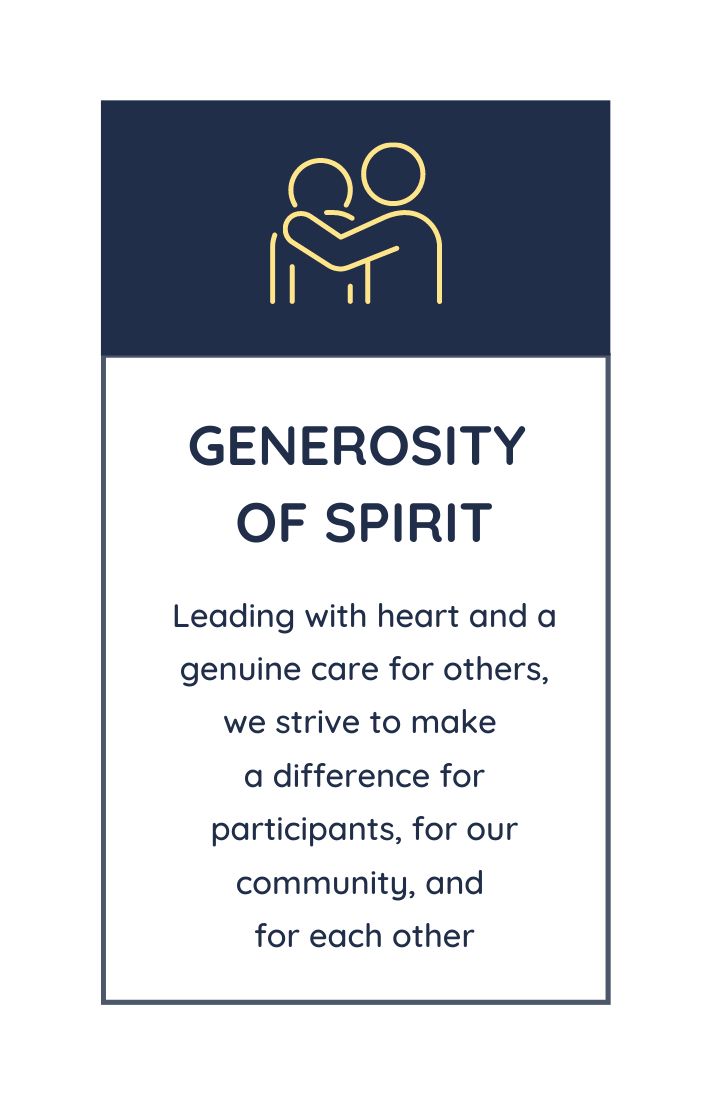 generosity of spirit values slide transparent large